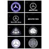 2-4 шт. Светодиодная подсветка приветствия двери, лазерная подсветка Для Mercedes Benz R GL ML M class X164 W215 W164 4MATIC ML300 ML500 R300 R320