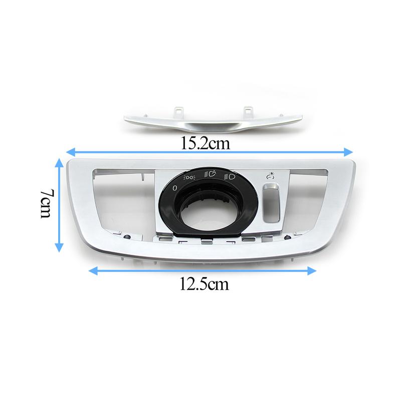 G11 G12 Car Interior Dashboard Headlight Head Lamp Rotary Button Switch Cover Panel For BMW 7 Series 2016-2022 61319472978
