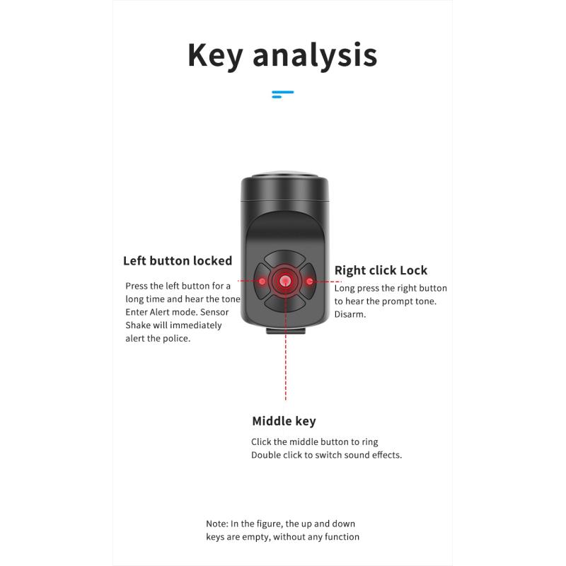 USB аккумуляторная велосипедная мотоциклетная электрическая звуковая сигнализация, 4 режима, горная дорога, велосипедная противоугонная сигнализация, аксессуары для велосипеда