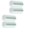 Clear Tape Refill 12 Rolls, Hand Tearable Transparent Tape for Dispenser, 3/4" x 1000inch Adhesive Tape for Office Home Craft Gift Wrapping (Not for