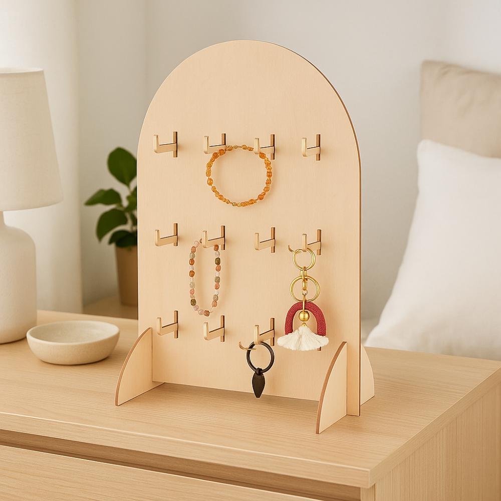 Arch Earring Display Rack Detachable Ring Holder Bracelet Organizer Rack Trade Show