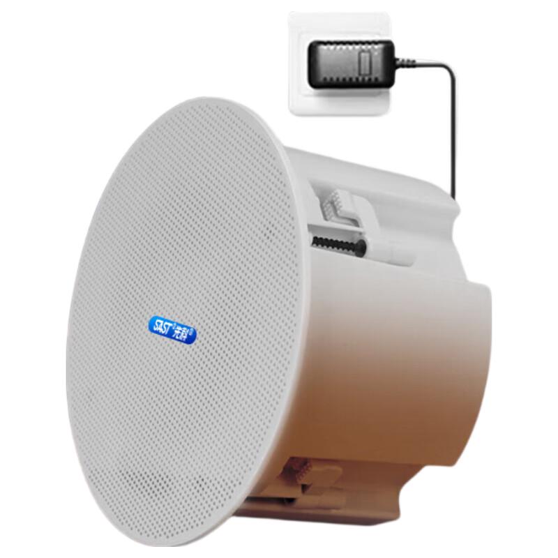 SAST Беспроводная Bluetooth потолочная акустическая система D30, штекер CN (адаптер в комплекте)