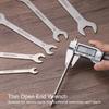 Uxcell Тонкий гаечный ключ 30 мм x 2 размера на короткий плоский инструмент для ремонтных работ Набор из 2 штук, 32 мм, Двусторонний, Тонкий, Двухоткрытый, Гаечный ключ, Тип, Гаечный ключ, Инструмент,