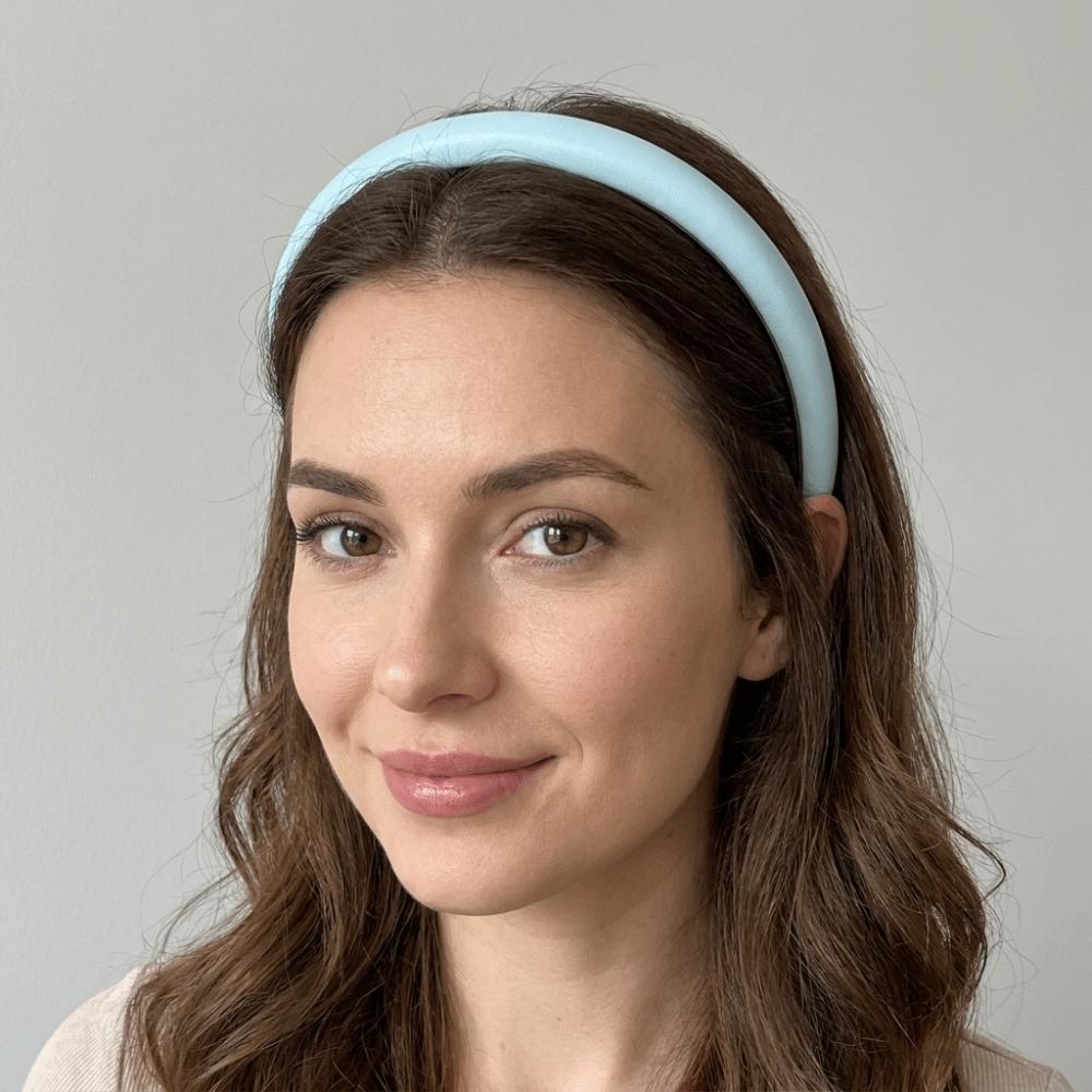 Cream Colors Women Headband Padded Temperament Hair Band Fashion Thin Headband Wash Face