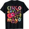 Футболка Cinco de Mayo_ Мексиканский Тако Гитара Праздник Футболка Cinco de Mayo