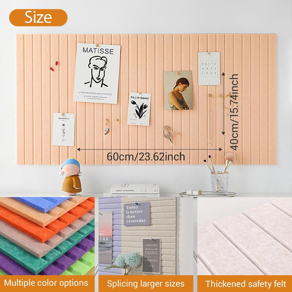 60x 40cm felt cork board foldable photo board for wall decoration felt cork board