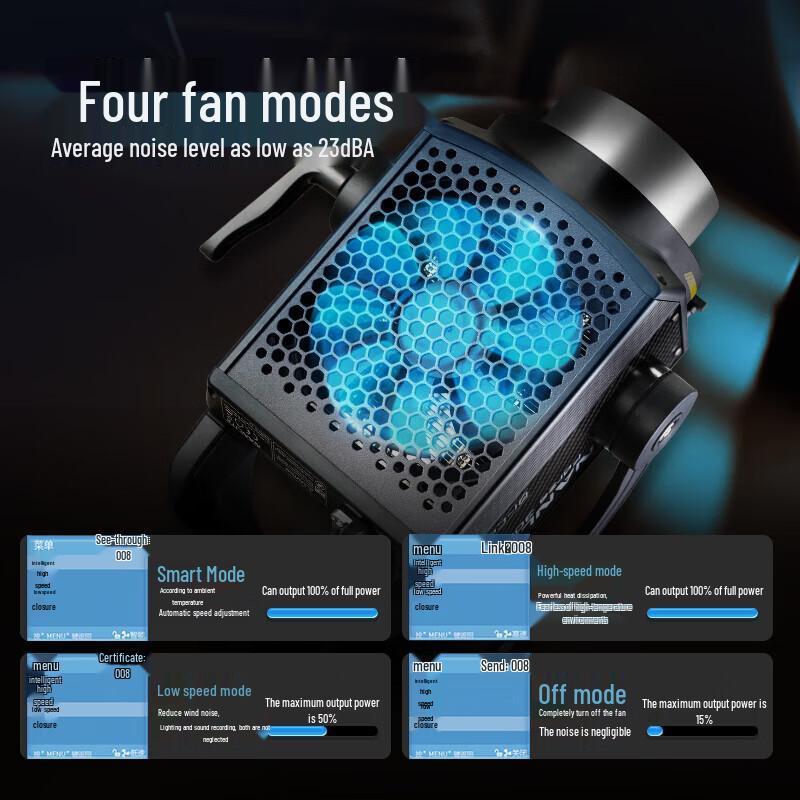 NANLITE Forza 300W II 300B Bi-Color LED Video Light Kit