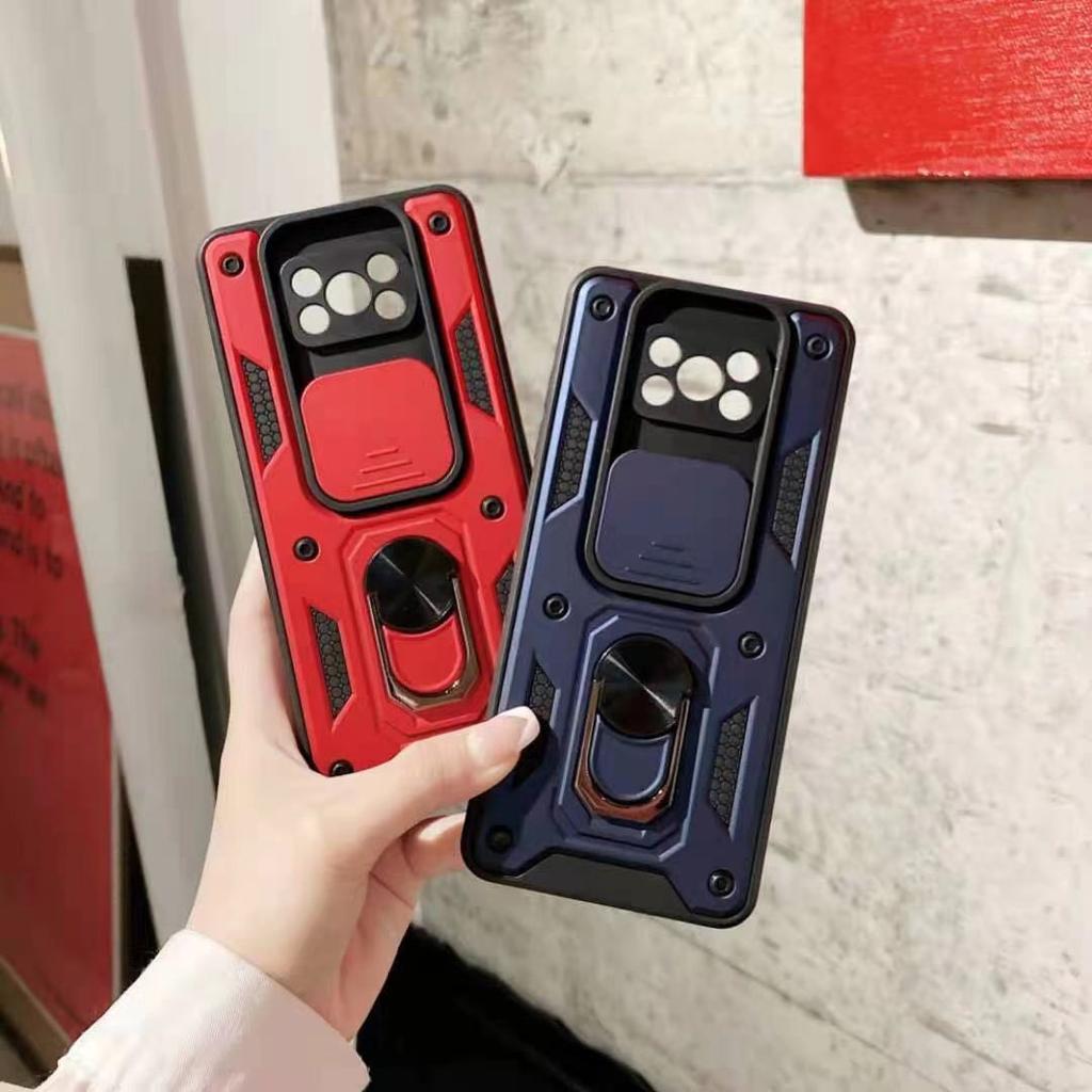 Для Xiaomi Poco X3 Pro Автомобильный магнитный держатель Кольцо Защитная крышка Для Little X 3 X3Pro NFC Слайдер камеры Ударопрочный Бронированный чехол