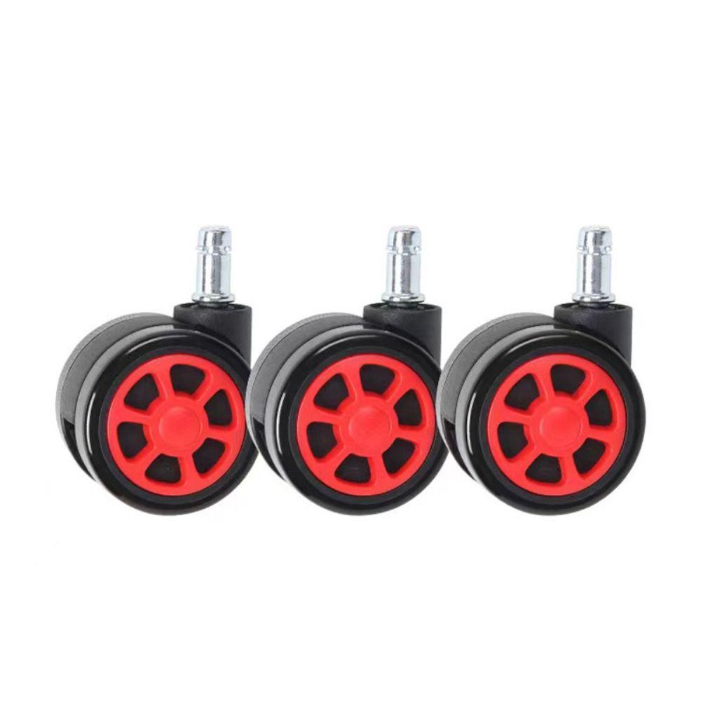 Universal Quiet 360 Degree Swivel Wear-resistant Smooth Luggage Wheels Sturdy Removable Furniture Casters Furniture Accessories