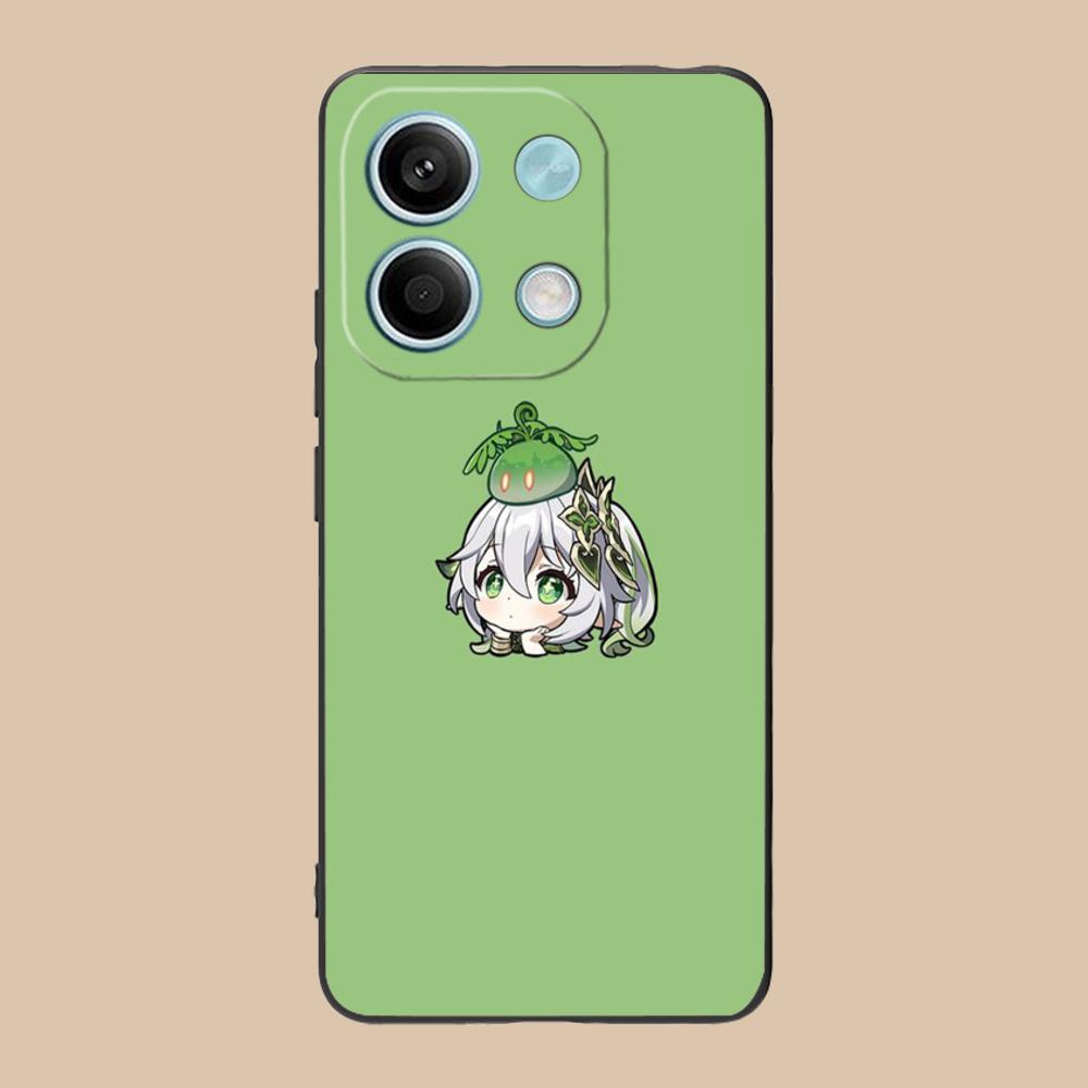 Game GI Nahida Matte TPU Mobile Phone Case for POCO F7 F6 F5 F4 F3 F2 Pro GT C75 C71 C65 C61 C40 Pro Ultra Colorful Cover