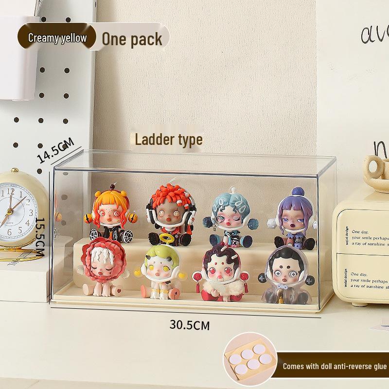 Pop Mart Acrylic Dustproof Display Box for Blind Box Figures