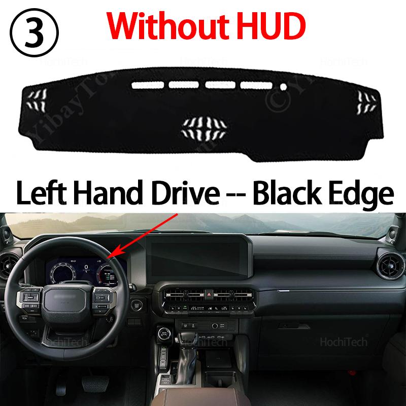 Dashboard Cover Protective Pad for Toyota Land Cruiser Prado J250 250 2024-2026 Accessories Dash Board Sunshade Anto-UV Carpet