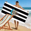Newcastle United Print Beach Towel, Large Soft Quick Dry Towel for Beach Camping Swimming