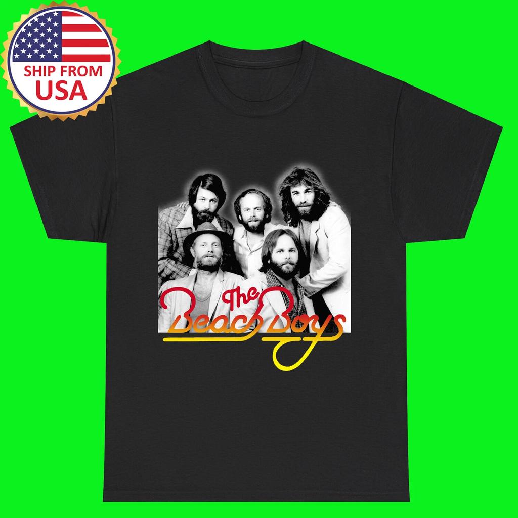 The Beach Boys Черная футболка Топ Унисекс