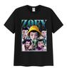K-pop Zoev Demon Hunters Anime Graphic Print T Shirt Men Women's Harajuku Fashion Oversized T-shirts Casual Cotton Tops T-Shirt