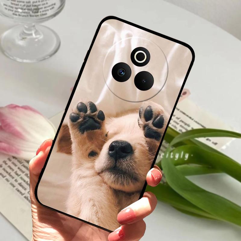 For Realme P3 Pro Case P3Pro Cartoon Lion Wolf Soft Silicone TPU Phone Cover For Oppo Realme P 3 Pro 5G Protection Fundas Cases