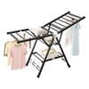 Складная комнатная сушилка для одежды с поддержкой для одеял