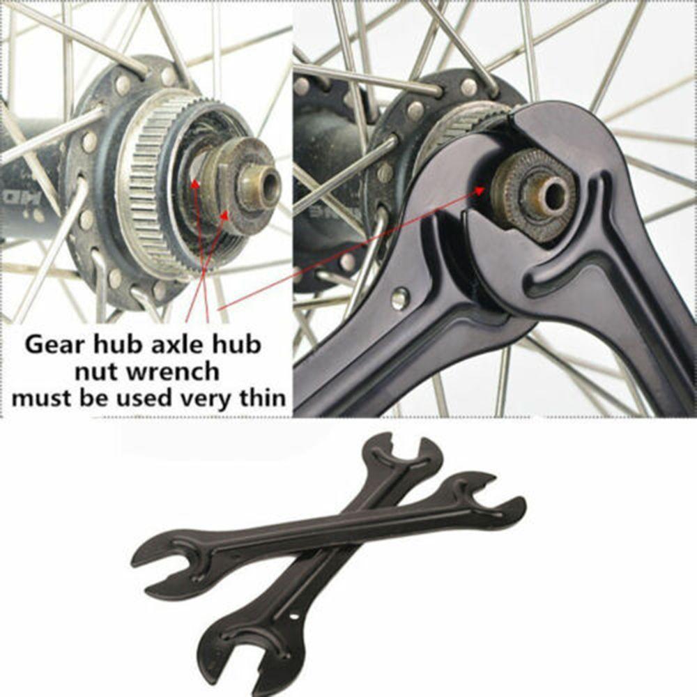 Pedal Combination Bicycle Axle Cycling Hub Cone Spanner Wheel Head Open End Wrench Bike Repair Tool