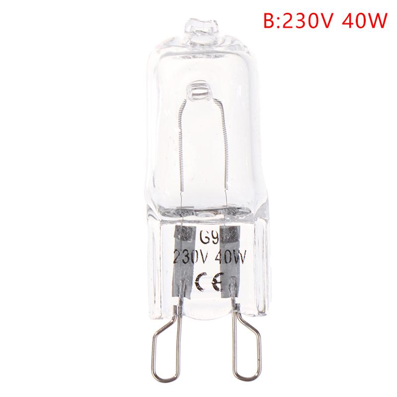 40W G9 Oven Light High Temperature Resistant Halogen Bulb Lamp For Refrigerators Ovens Fans