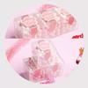 Clear Acrylic Square Cube Box With Lids/Durable Candy Box / Multiple Uses Transparent Case Organizer Container