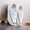 Женская обувь, летняя, новая, оригинальная, на толстой подошве, маленькие белые туфли, американская модная повседневная обувь для женщин