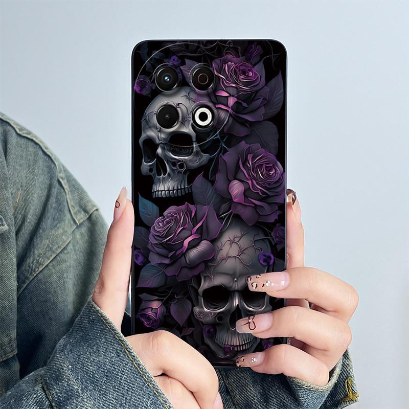 Чехол для телефона Tecno Spark 30 Pro KL7 30Pro 4G Силиконовый Сладкий Расписной Чехол Мультяшный Funda Милый Печатный Защитный Чехол