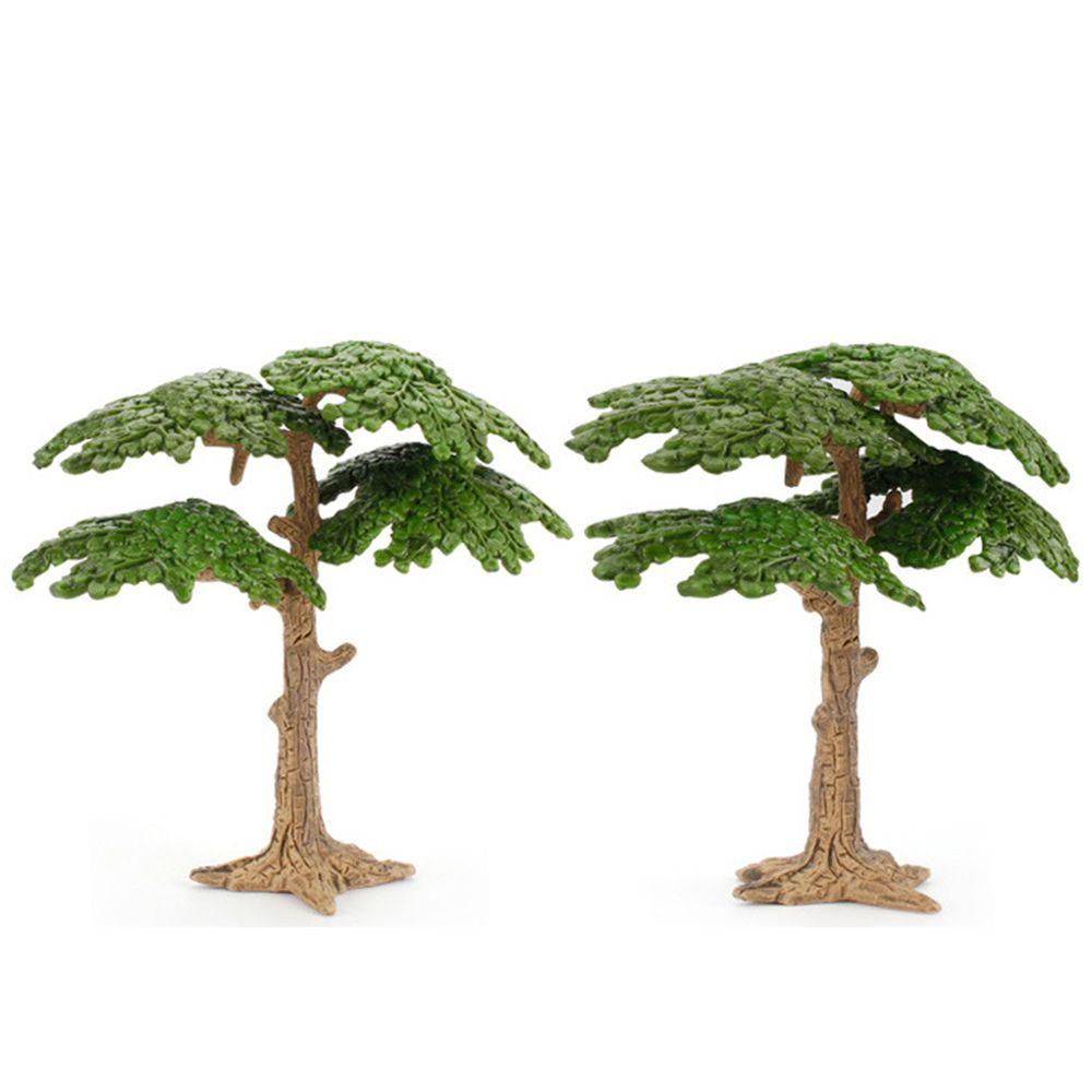 Gardening Decor Fairy Garden Decoration Jurassic Period Plants Bush Scene Model Miniature Trees