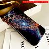 2DFlat Binary Data Flow Abstract Design All inclusive film hard phone case, compatible with iPhone 18 Pro Max 17 16 15 14 13 12 11