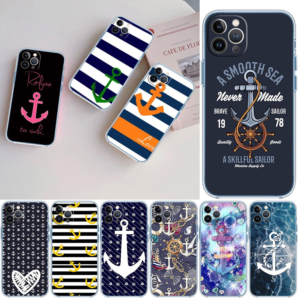 Прозрачный чехол-«мягкая оболочка» PP1 Anchor Sailor для Samsung Galaxy A04 A04S A14 A23 A34 A54 M23 M33 M52 M53
