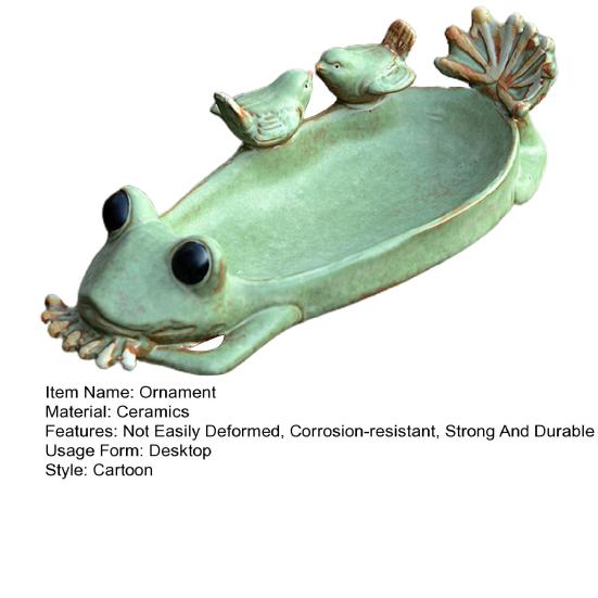 Кормушка для пчел в форме лягушки, милая керамическая кормушка из смолы, садовая лейка, сочный цветочный горшок