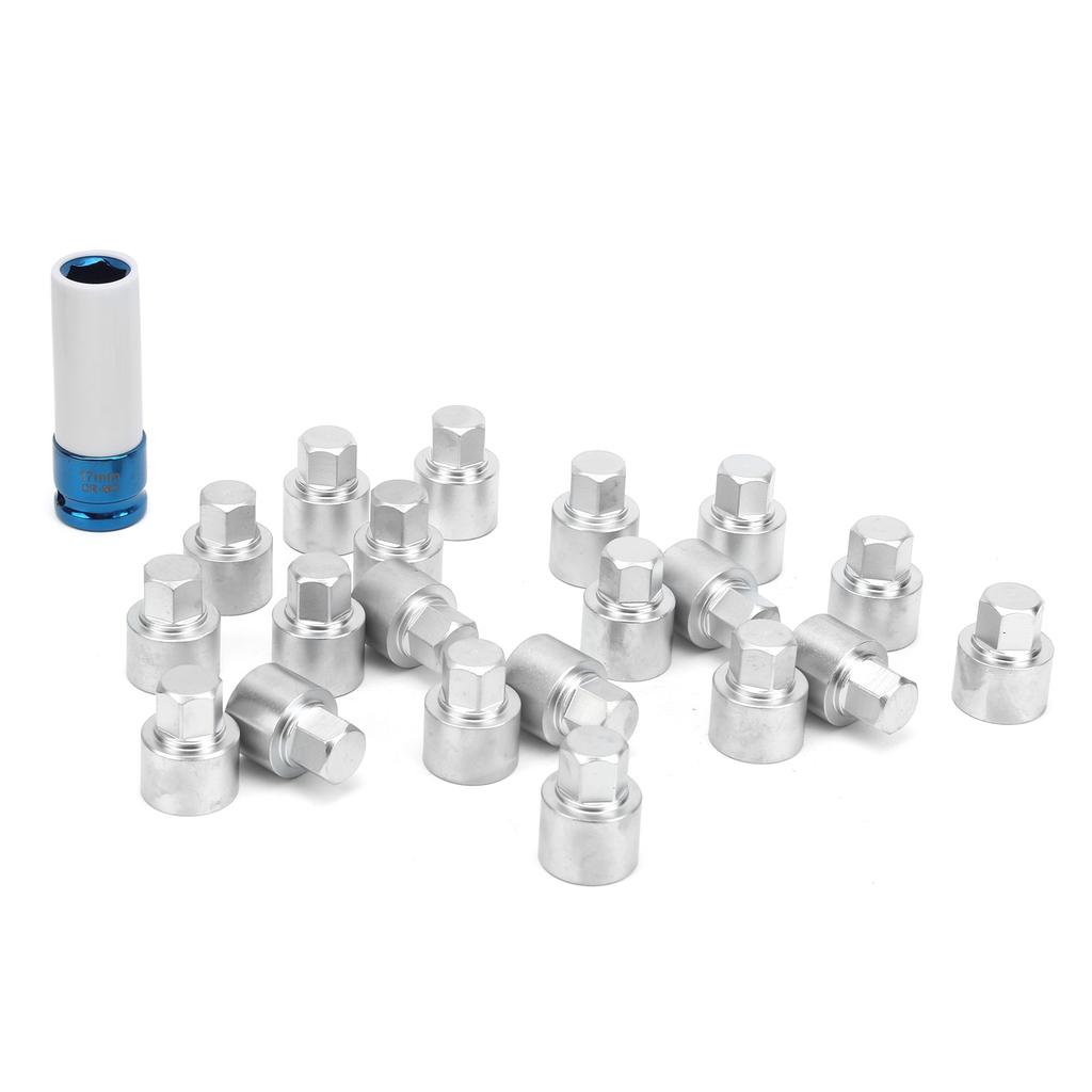 21 шт. противоугонный инструмент для снятия гаек колесных болтов с набором инструментов 20 фиксирующих ключей 17 мм