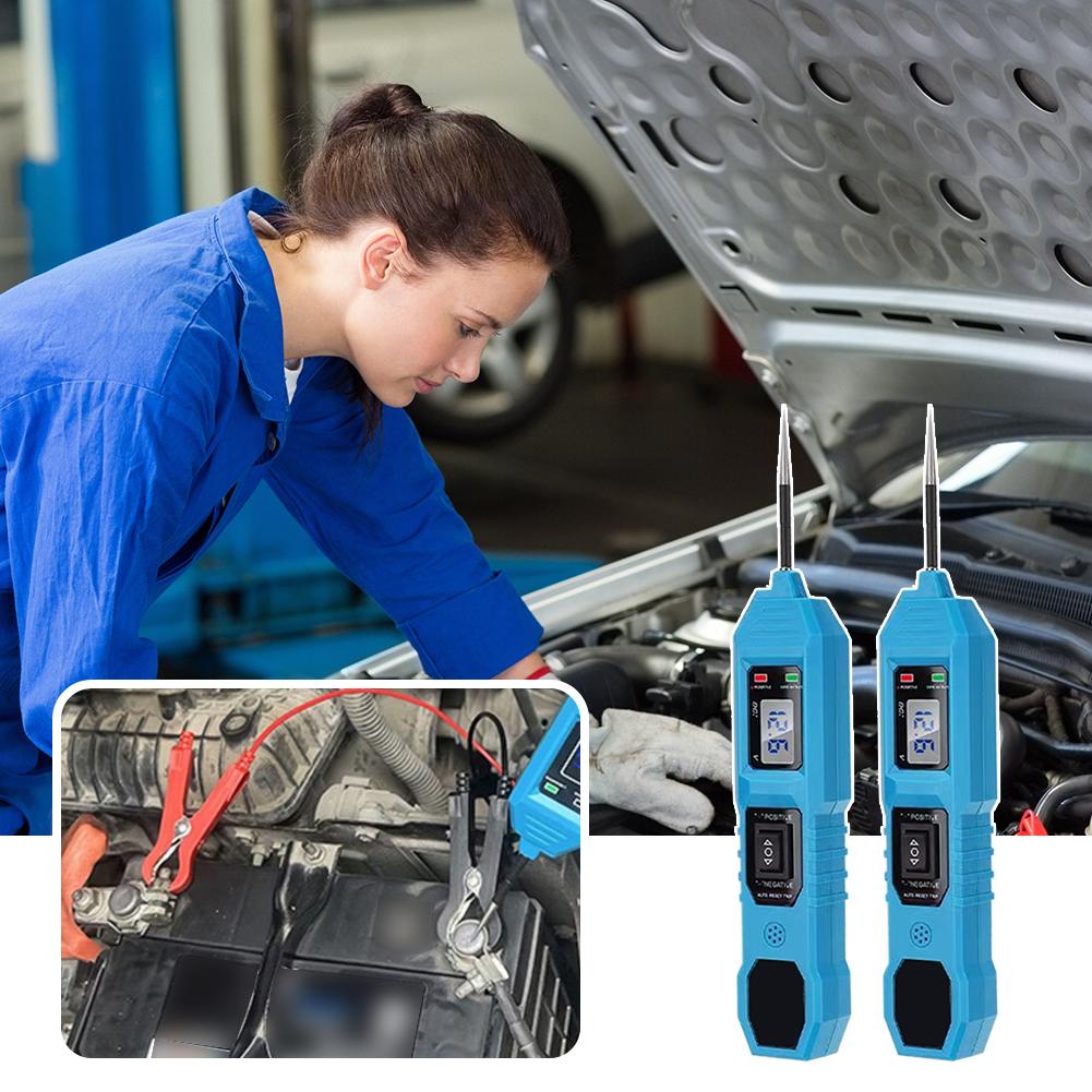 Тестер цепи, автомобильный тестер электрической цепи с индикатором напряжения и светодиодной подсветкой, комплект щупов для автомобильной цепи питания 3,5-36 В N5Y9