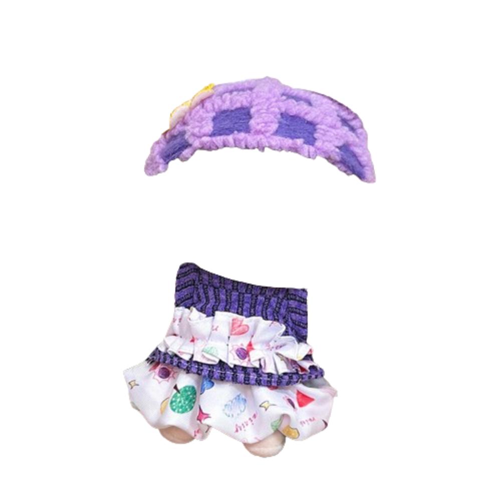 Toy Accessories 20cm Cotton Doll Clothes Dress Up 20cm Doll Skirt Clothes  Cotton Doll Accessories