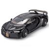 1/18 BUGATTI Chiron PUR SPORT Alloy Sports Model Diecasts Metal Racing Super Car Model Sound and Light Simulation Kids Toys Gift
