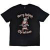 Футболка Motorhead Merry Effing Christmas Черная Новая Унисекс Футболка