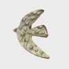 Medieval French Cecile Peace Dove Brooch Replica