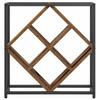 Wine Rack 16 Bottles Engineered Wood Reclaimed Wood