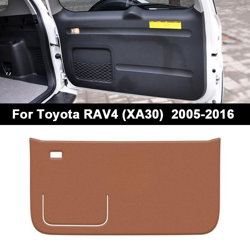 Для Toyota RAV4 XA50 XA40 XA30 2005- 2024 2025 Автомобильный Задний Багажник Крышка Багажника Защитный Коврик от Пинания Кожаная Декоративная Накладка