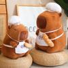 35/45/60CM Chef Capybara Plush Toys Cartoon Kapibala Cosplay Chef Holdind Bread Ugly Cute Doll For Accompany Toys Gifts