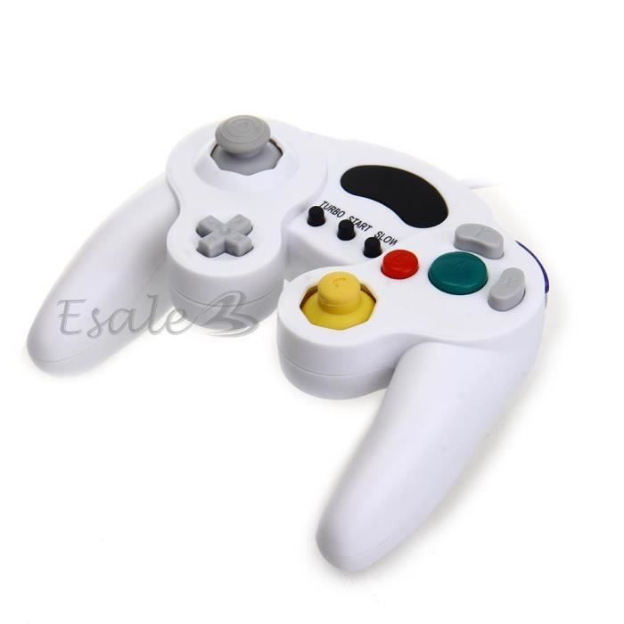 Проводной джойстик для консоли Nintendo Gamecube NGC Wii БЕЛЫЙ