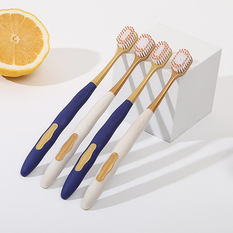 6 шт./компл. зубная щетка с широкой головкой, бытовая унисекс, для взрослых с мягкой щетиной, зубная щетка для чистки зубов, уход за полостью рта