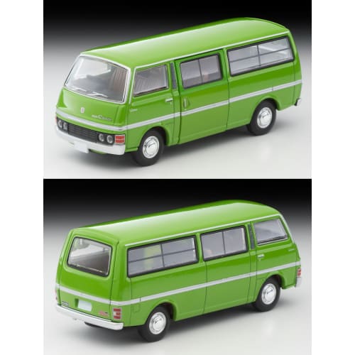TOMYTEC Tomica Limited Vintage Neo LV-N323a Nissan Caravan Long Deluxe Green 1978 Model (Assembled)