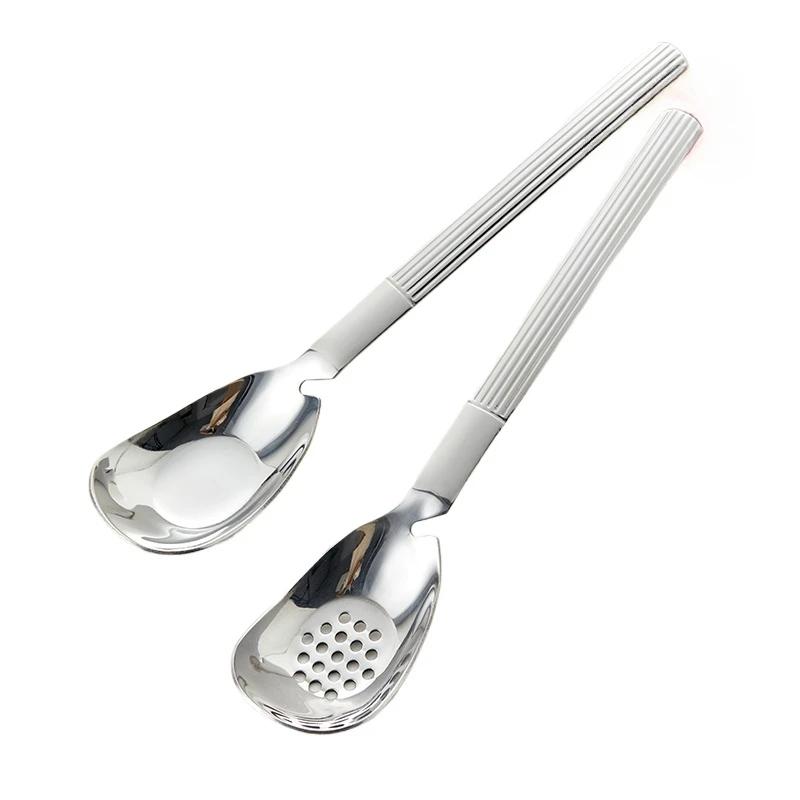 Stainless Steel Mini Colander for Olive Sugar Garlic Small Strainer Spoon Kitchen Household Creative Food Grade Strainer Spoon