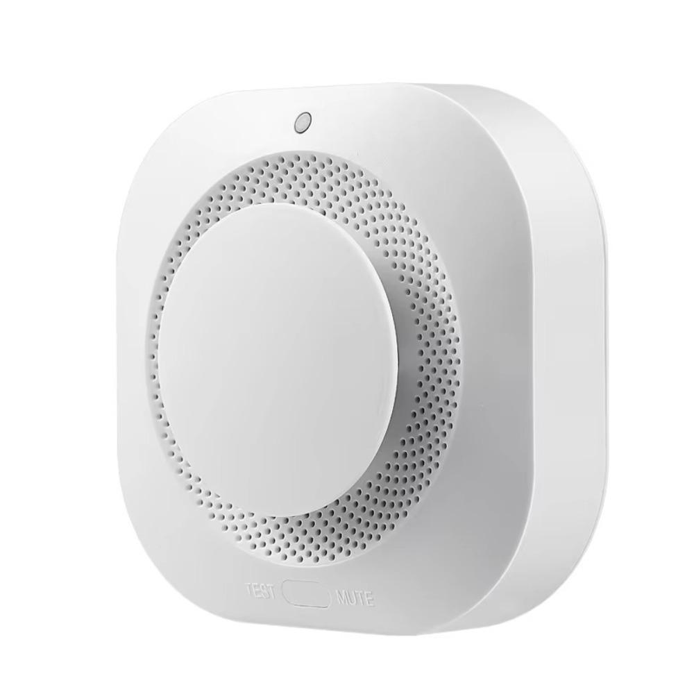 Умный Zigbee Дымовой Детектор Управление через Приложение Система Охранной Сигнализации Wi-Fi Датчик Дыма Для Дома Кухни