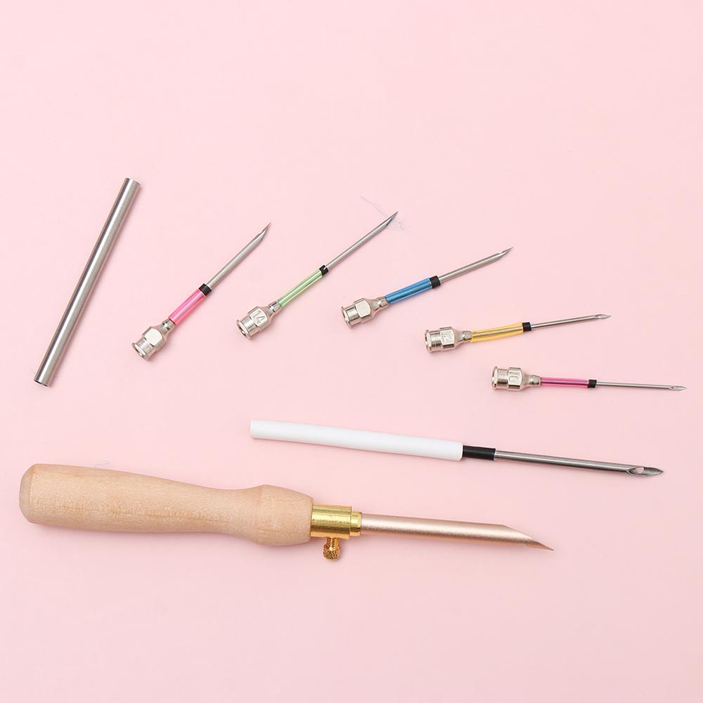 Head DIY Knitting Poking Cross Stitch Tools Poke Needle Punch Needle Tool Embroidery Stitch