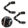 28mm-41mm Fork Black Headlight Mount Bracket Motorcycle Head Lamp Holder Adapter
