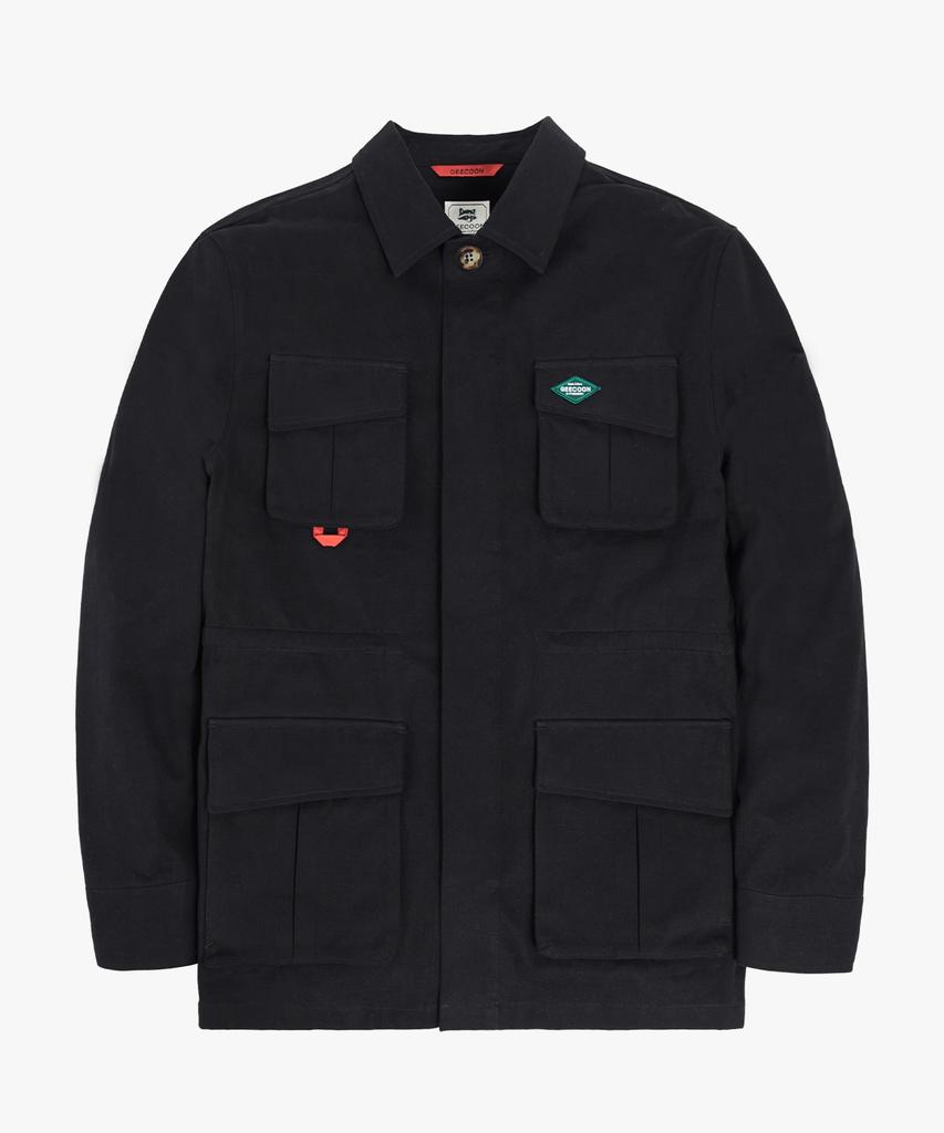 Geecoon Original Vintage Hunting Jacket Gee245-202 Black