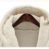 Winter Solid Long Sleeve Jackets 2023 Hooded Loose Plush Coats Large Cardigan Clothes For Women Female Bat Sleeve Clothing 23973