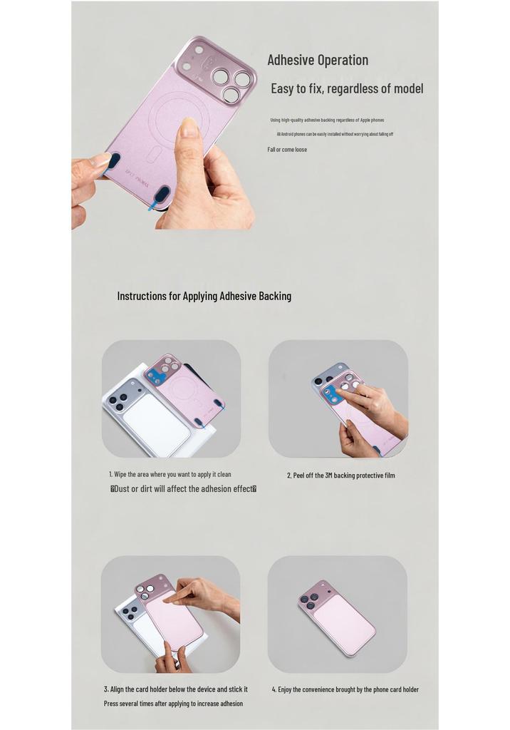 Чехол для iPhone 17 Pro Max - Матовая магнитная задняя панель с защитной пленкой для объектива, Совместим с Apple 16