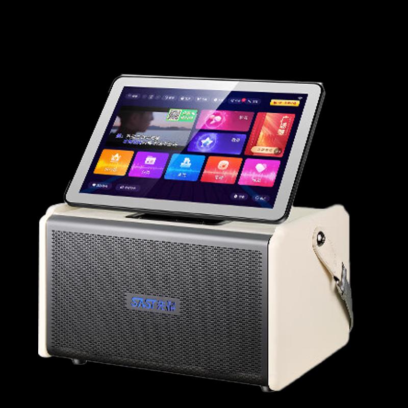 SAST All-in-One Portable KTV Speaker System with Screen CN plug (adapter included) (CN version)